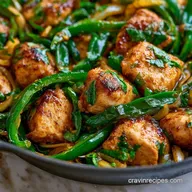 30 Minute Poblano Pepper Dinner: Creamy