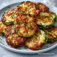 Crispy Air Fryer Zucchini Parmesan