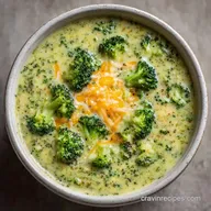 Blended Broccoli Cheddar Soup: Creamy