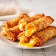 Cheesy Breakfast Egg Rolls in 35 Minutes: Golden and Crispy
