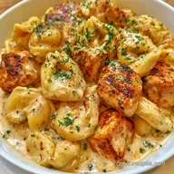 Chicken Tortellini Alfredo in 30 Minutes