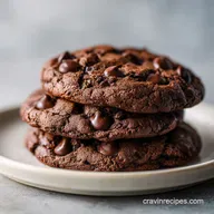 Cookies Double Choc: Fudgy, Dark, 55 Min