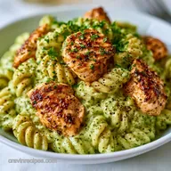 Creamy Poblano Chicken Pasta: 45 Minutes