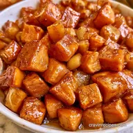 Crockpot Sweet Potatoes with Maple Syrup