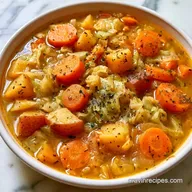 Crockpot Vegetable Soup with Potatoes