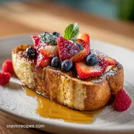 Brioche French Toast: Tender, 25 Min