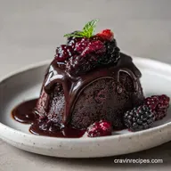 Gluten Free Dessert with Dark Chocolate & Almonds