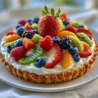 Easy Fruit Pizza for 8 Servings