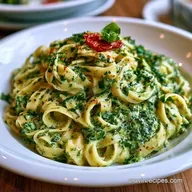 Easy Poblano Pepper Cream Pasta for 4