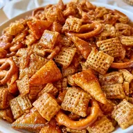 Fall Harvest Chex Mix in 25 Minutes
