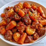Gluten-Free Slow Cooker Beef Stew for 6