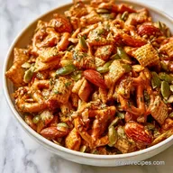 Savory Herbed Halloween Chex Mix