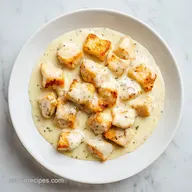 High Protein Chicken Alfredo Bake: Creamy and Hearty