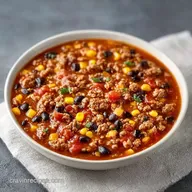 High Protein Taco Soup in 30 Minutes
