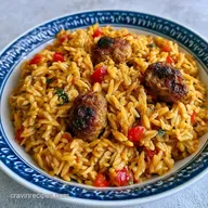 One-Pan Italian Sausage Orzo Bake