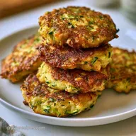 Crispy Zucchini Fritters in 31 Minutes