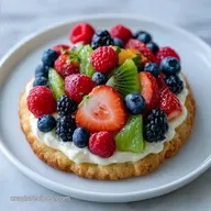 Lemon Sugar Cookie Fruit Pizza in 35 Min
