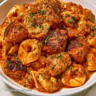 Meatball Tortellini in 40 Minutes