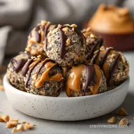 No Bake Peanut Butter Energy Balls Recipe