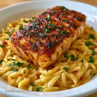 One-Pot Cod Orzo for 4 Servings