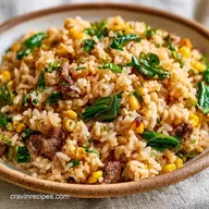 Poblano Pepper Rice with Ground Beef