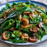 Quick Poblano Pepper Stir Fry: 25 Min