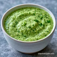 Creamy Roasted Poblano Salad Dressing