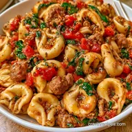 Sausage Tortellini Soup in 30 Minutes