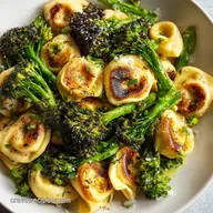Sheet Pan Broccoli Tortellini Bake: 40 Min