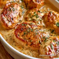 Garlic Parmesan Chicken for 8 Servings