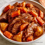 Slow Cooker Pot Roast with Beef Broth