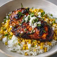 Street Corn Chicken Bowl: Meal Prep