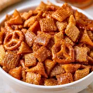 Sweet and Salty Chex Mix with Bugles
