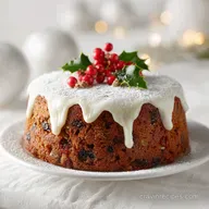 Traditional Christmas Cake: Moist and Boozy