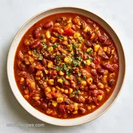 Vegetarian Crockpot Chili with Beans