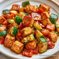Zucchini Stir Fry with Tofu in 30 Minutes