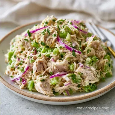 5 Ingredient Chicken Salad: Creamy