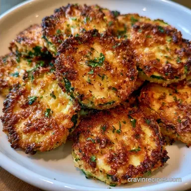 Baked Crispy Zucchini Chips with Parmesan