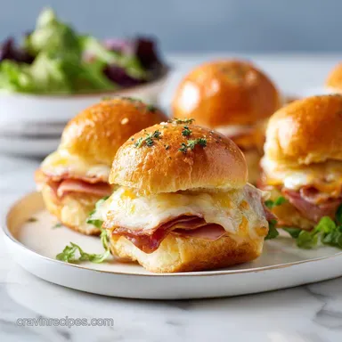 Baked Ham and Cheese Sliders: Party-Ready