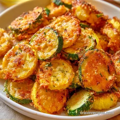 Baked Squash and Zucchini with Parmesan Recipe Card