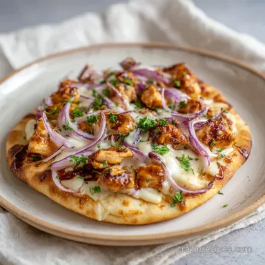 BBQ Chicken Flatbread 30g: Shatter Crisp Recipe Card