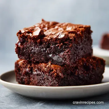 Best Brownie Recipe Fudgy Chewy with Cocoa Powder in 40 Minutes