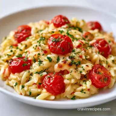Boursin Cheese Orzo Bake in 35 Minutes