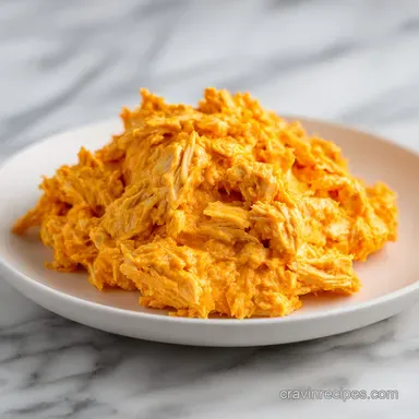 Buffalo Chicken Dip with Cottage Cheese Recipe Card
