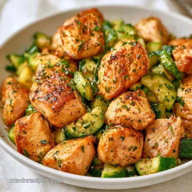 Garlic Herb Chicken in 25 Minutes Recipe Card
