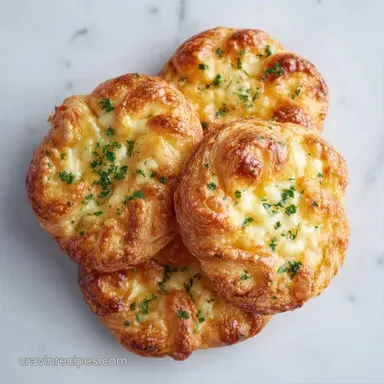 Garlic Cheese Puff Pastry: Party-Ready Recipe Card