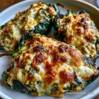 Cheese Stuffed Poblanos with Cream Cheese Recipe Card