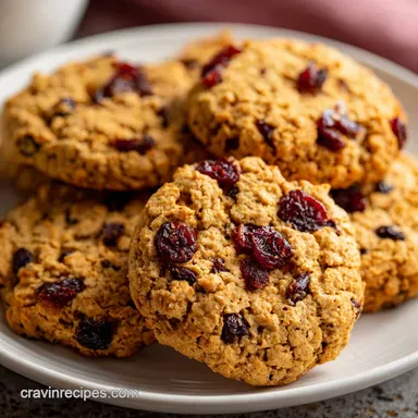 Oatmeal Cranberry Cookies in 20 Minutes