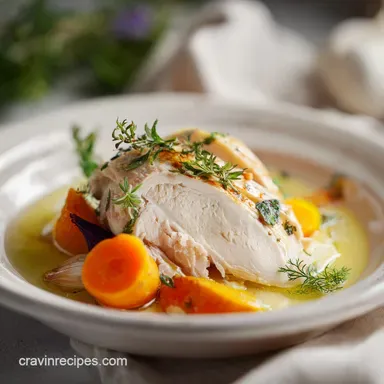 Chicken and Broth for 4 Servings