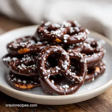 Chocolate Covered Pretzels in 45 Minutes